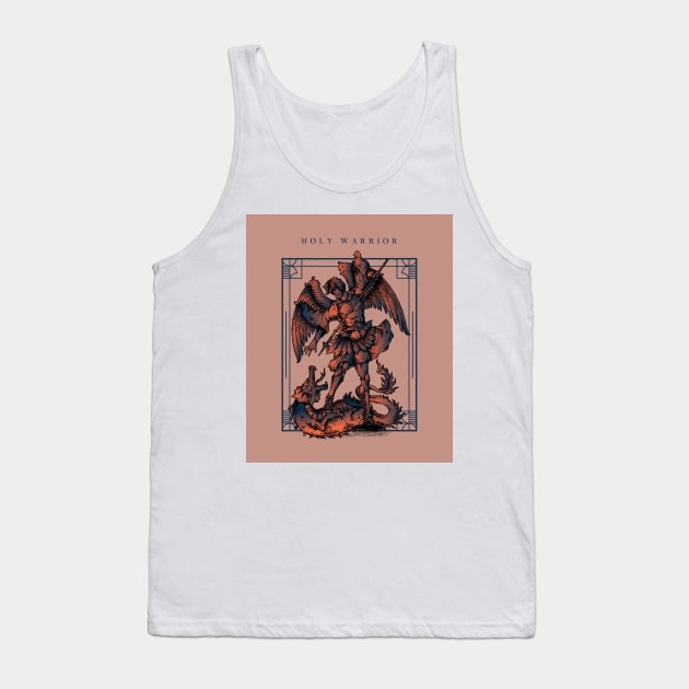 Angel Destroying Demon Tank Top by ER Merch 